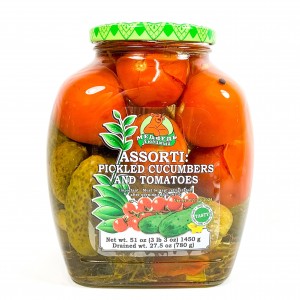 MEDVED - ASSORTI PICKLED CUCUMBERS & TOMATOES